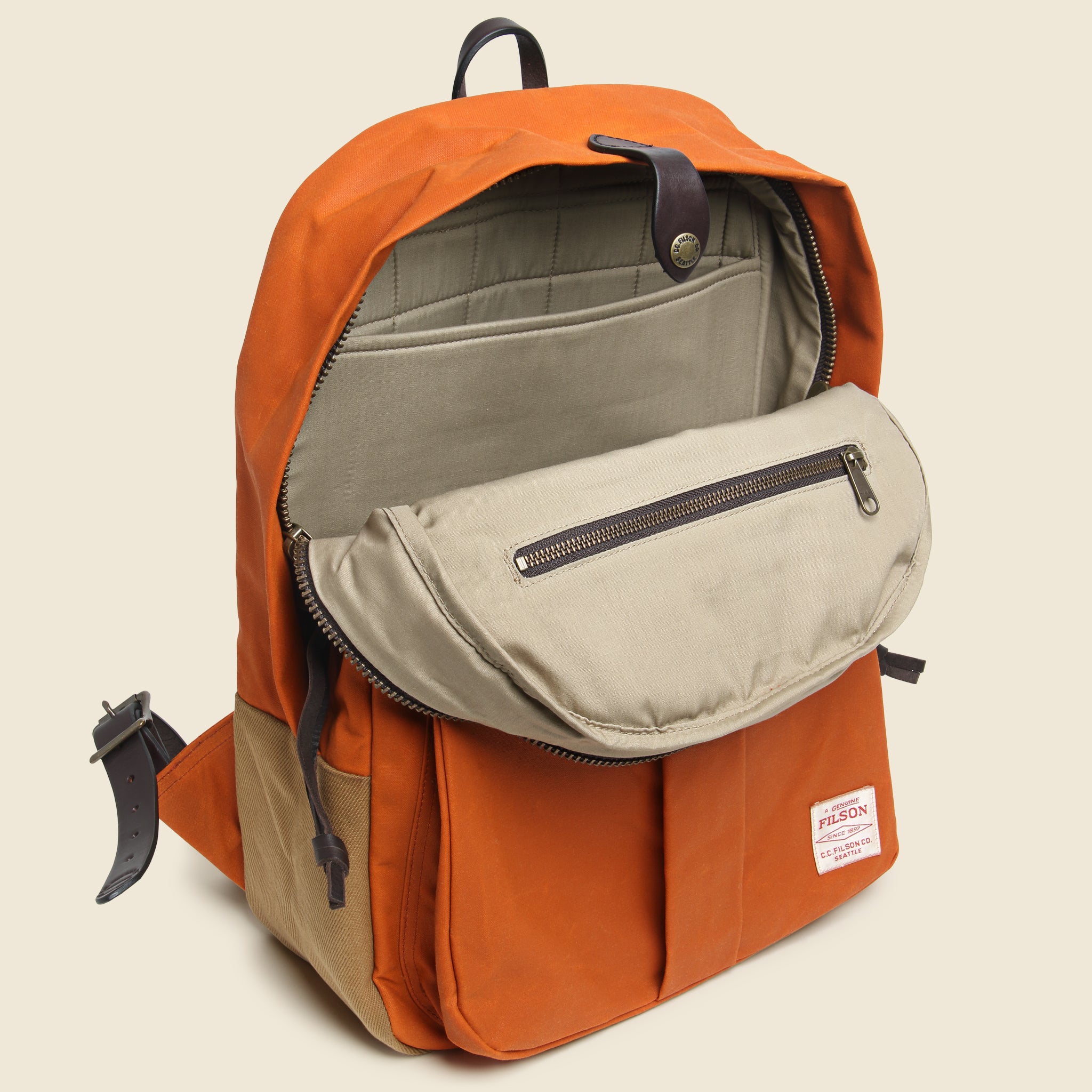 
                          Journeyman Backpack - Rust - Filson - STAG Provisions - Accessories - Bags / Luggage
                        