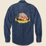 Ft. Lonesome x STAG Wild Mustang Western Shirt - Fort Lonesome - STAG Provisions - Tops - L/S Woven - Other Pattern