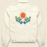 Cactus & Snake Trucker Jacket - Fort Lonesome - STAG Provisions - Outerwear - Coat / Jacket