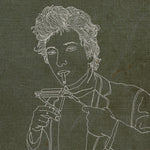 Embroidered Framed Bob Dylan - Future Vagabond - STAG Provisions - Home - Art & Accessories - Print