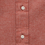 Herringbone Flannel - Red - Gitman Vintage - STAG Provisions - Tops - L/S Woven - Other Pattern