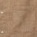 Brushed Tonal Patchwork Shirt - Tan - Gitman Vintage - STAG Provisions - Tops - L/S Woven - Overshirt
