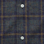 Brushed Cotton Tweed Shirt - Blue - Gitman Vintage - STAG Provisions - Tops - L/S Woven - Plaid