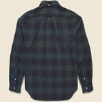 Brushed Cotton Plaid Shirt - Navy - Gitman Vintage - STAG Provisions - Tops - L/S Woven - Plaid