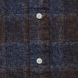 Brushed Cotton Plaid Shirt - Brown - Gitman Vintage - STAG Provisions - Tops - L/S Woven - Plaid