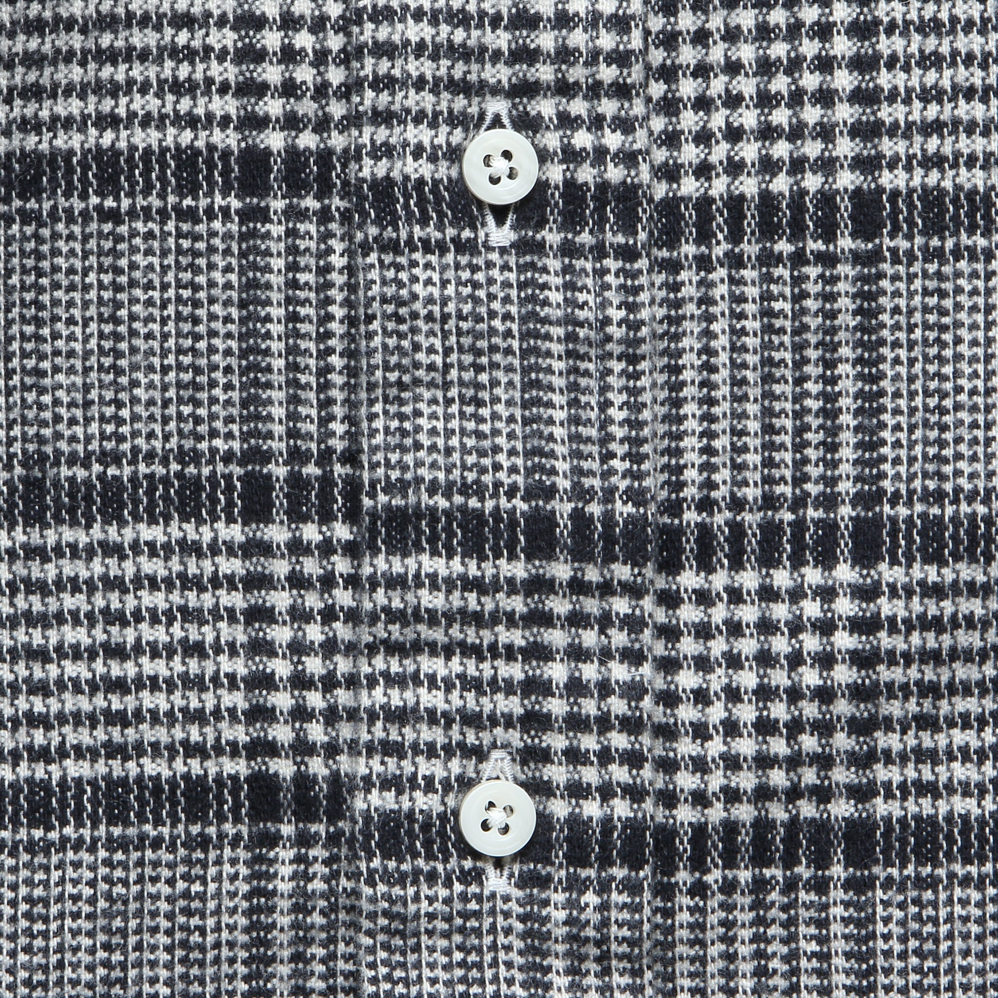 Heavy Pique Flannel - Black - Gitman Vintage - STAG Provisions - Tops - L/S Woven - Plaid
