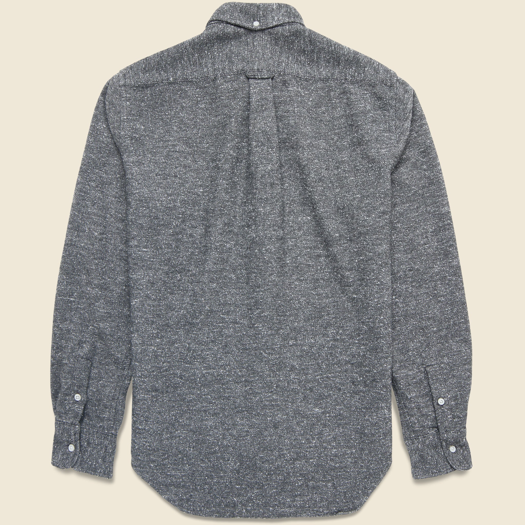 Nepped Chambray Shirt - Grey - Gitman Vintage - STAG Provisions - Tops - L/S Woven - Solid