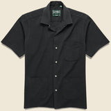Seersucker Guayabera Shirt - Black - Gitman Vintage - STAG Provisions - Tops - S/S Woven - Seersucker