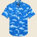 Sky Print Shirt - Blue/White - Gitman Vintage - STAG Provisions - Tops - S/S Woven - Other Pattern