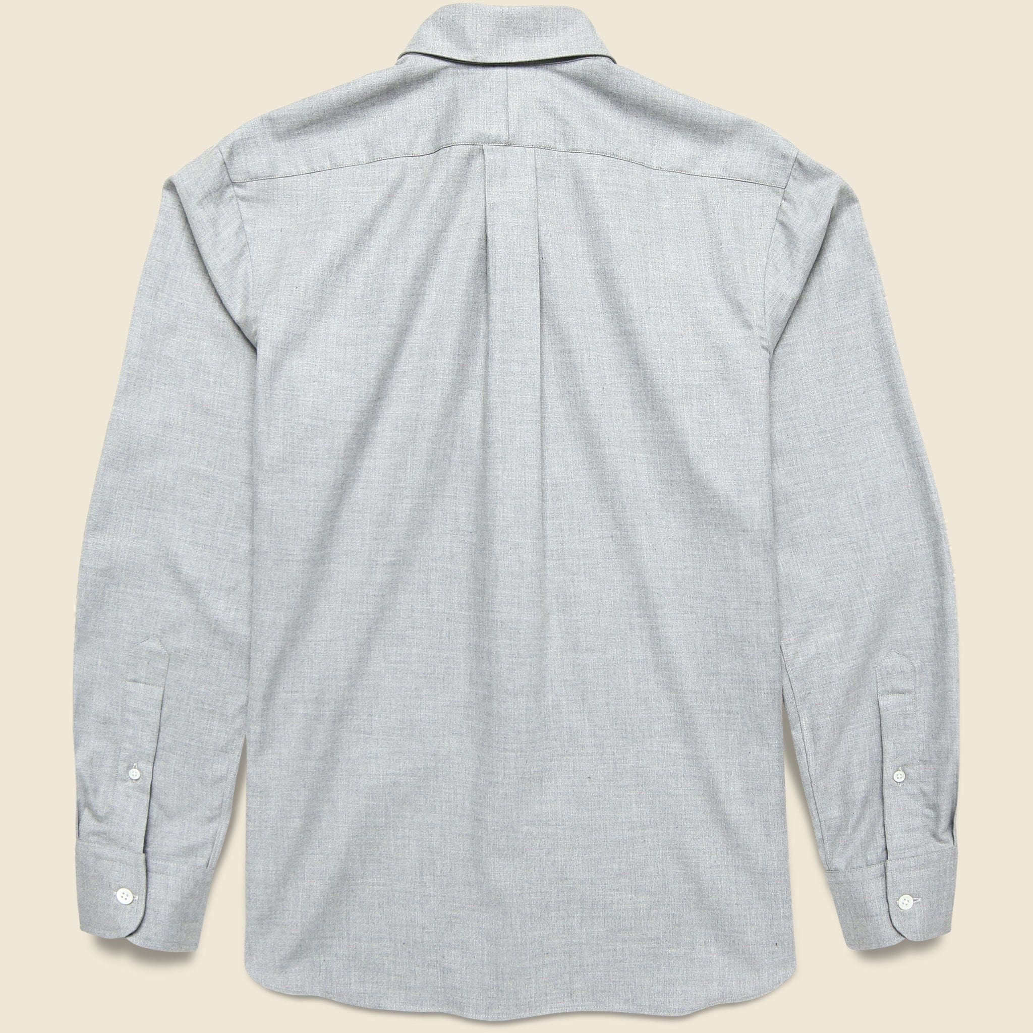 
                          Solid Melange Sport Shirt - Grey - Hamilton Shirt Co. - STAG Provisions - Tops - L/S Woven - Solid
                        