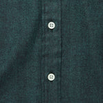 Donegal Herringbone Shirt - Green - Hamilton Shirt Co. - STAG Provisions - Tops - L/S Woven - Solid
