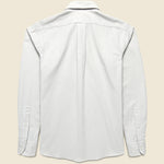 Micro Corduroy Shirt - Ecru - Hamilton Shirt Co. - STAG Provisions - Tops - L/S Woven - Corduroy