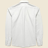 Micro Corduroy Shirt - Ecru - Hamilton Shirt Co. - STAG Provisions - Tops - L/S Woven - Corduroy