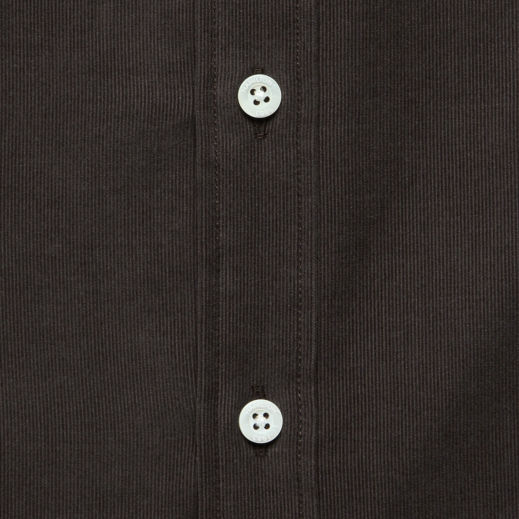 
                          Micro Corduroy Shirt - Brown - Hamilton Shirt Co. - STAG Provisions - Tops - L/S Woven - Corduroy
                        