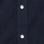 Micro Corduroy Western Shirt - Navy - Hamilton Shirt Co. - STAG Provisions - Tops - L/S Woven - Corduroy
