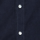 Micro Corduroy Western Shirt - Navy - Hamilton Shirt Co. - STAG Provisions - Tops - L/S Woven - Corduroy