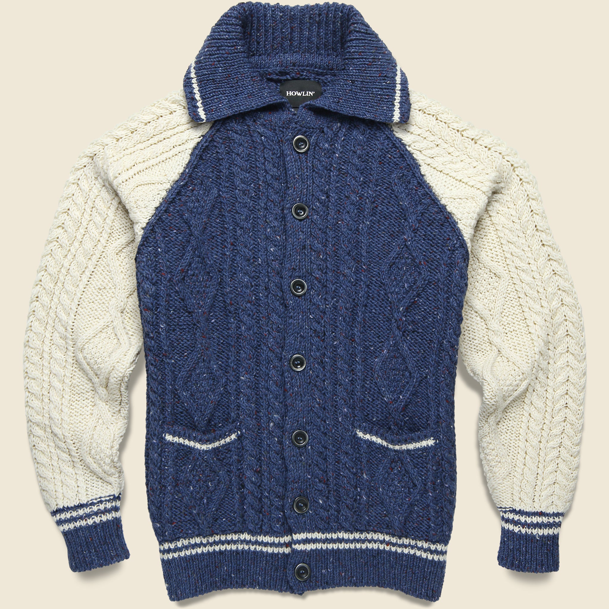 Bass Lover Sweater - Blue Diamond - Howlin - STAG Provisions - Tops - Sweater