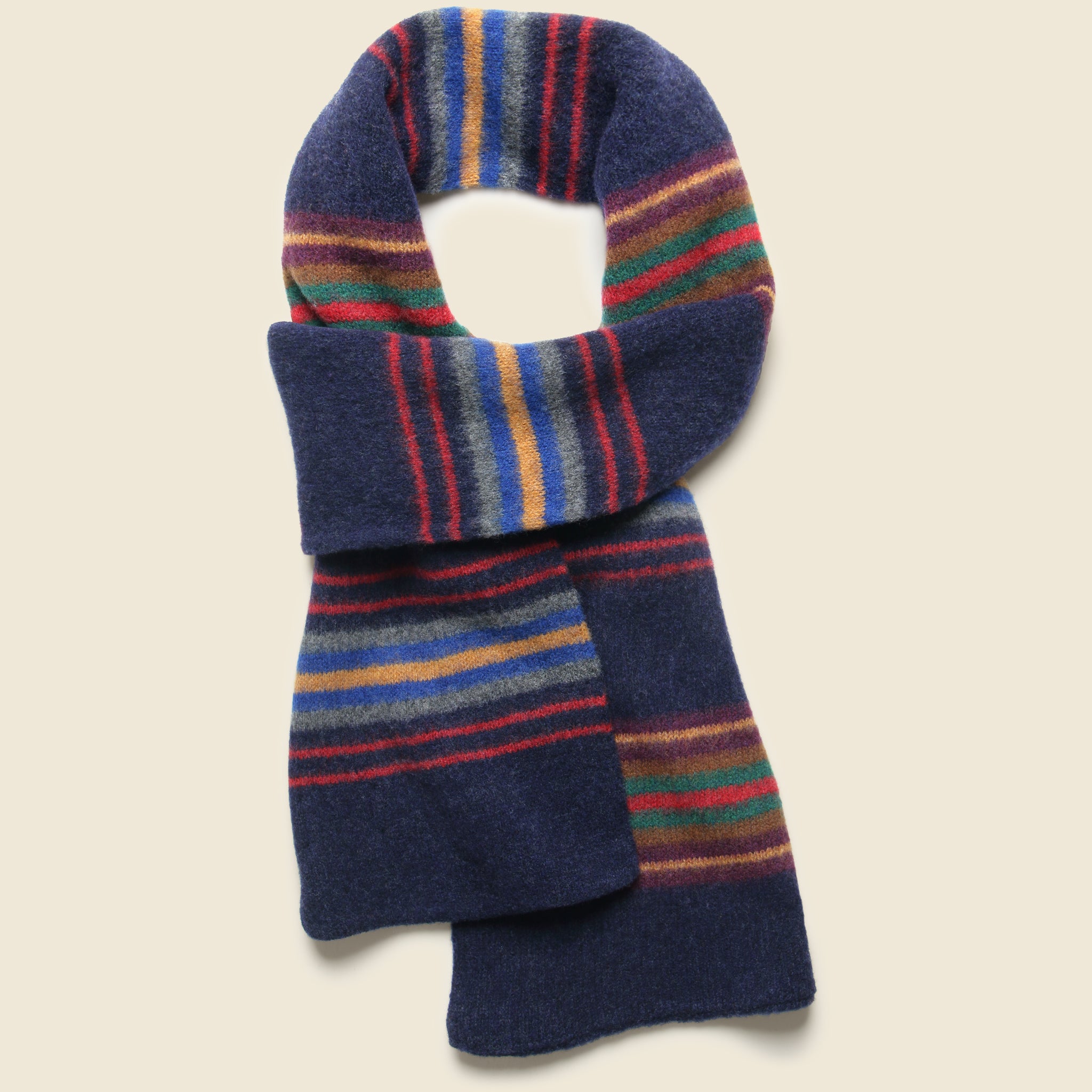 College Fun Scarf - Navy - Howlin - STAG Provisions - Accessories - Scarves