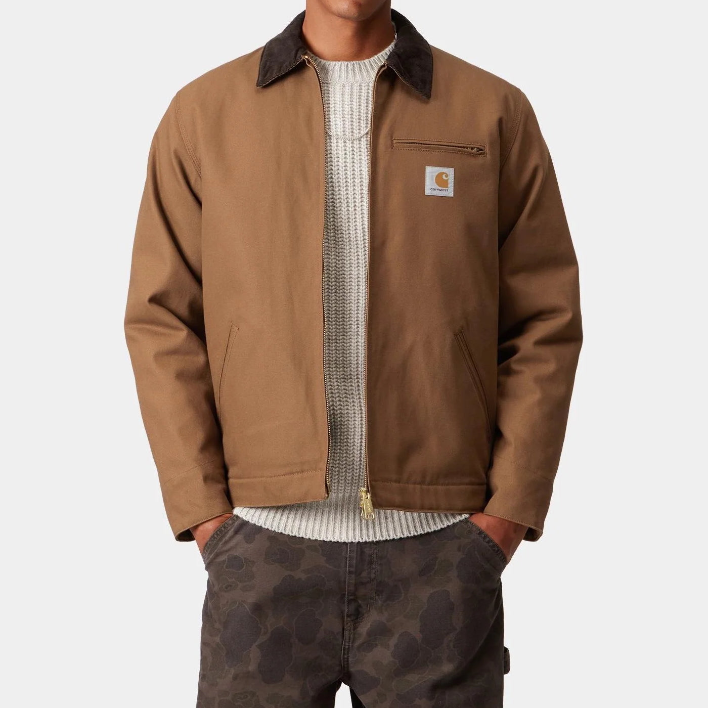 
                          Blanket Lined Detroit Jacket - Hamilton Brown - Carhartt WIP - STAG Provisions - Outerwear - Coat / Jacket
                        