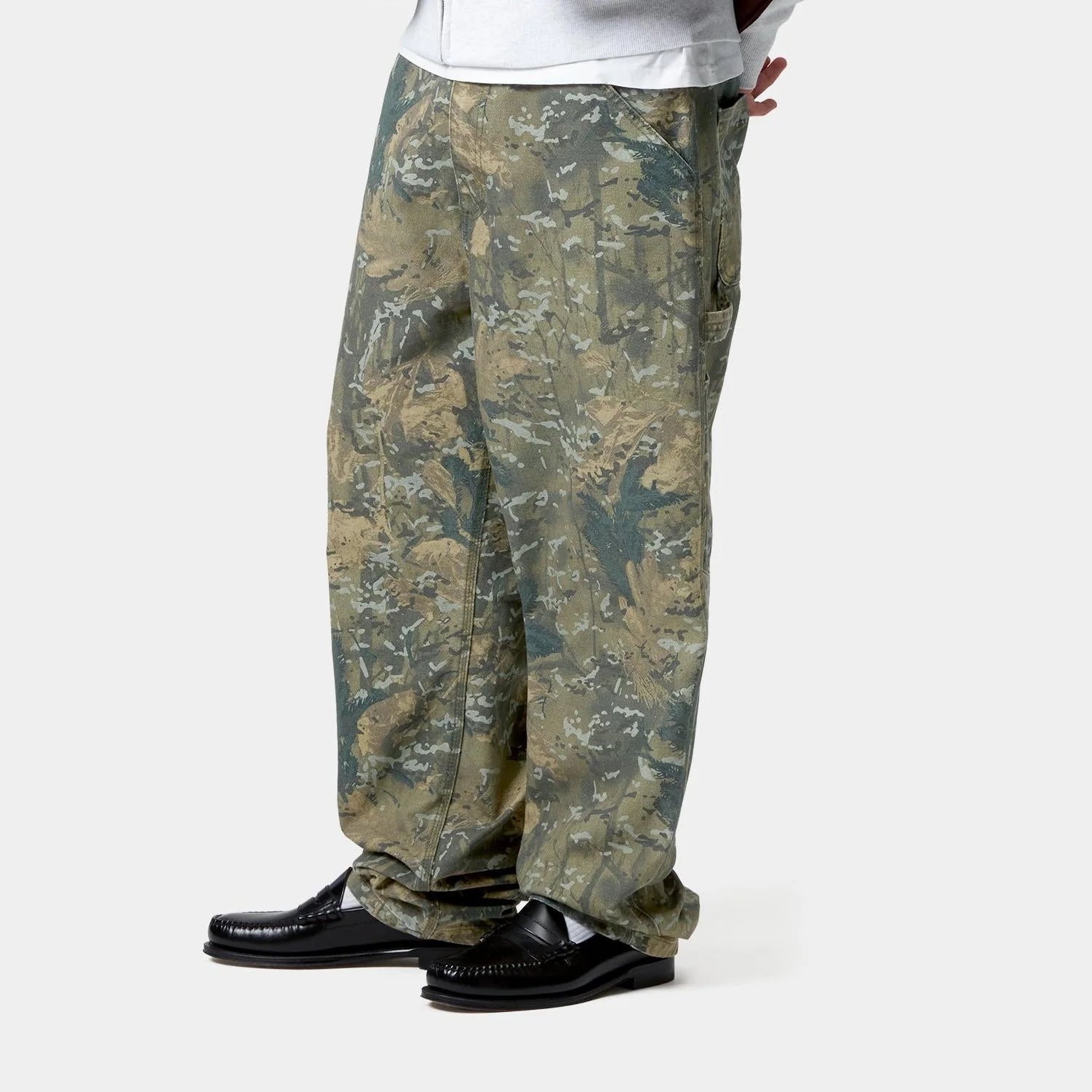 
                          Single Knee Pant - Camo - Carhartt WIP - STAG Provisions - Pants - Twill
                        