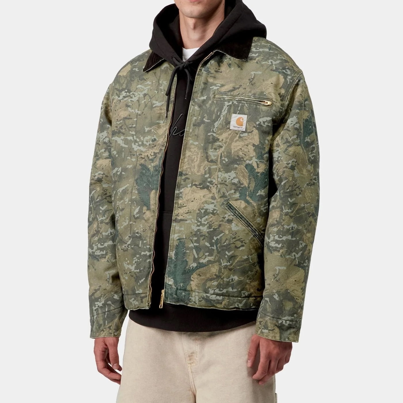 
                          OG Detroit Jacket - Camo - Carhartt WIP - STAG Provisions - Outerwear - Coat / Jacket
                        