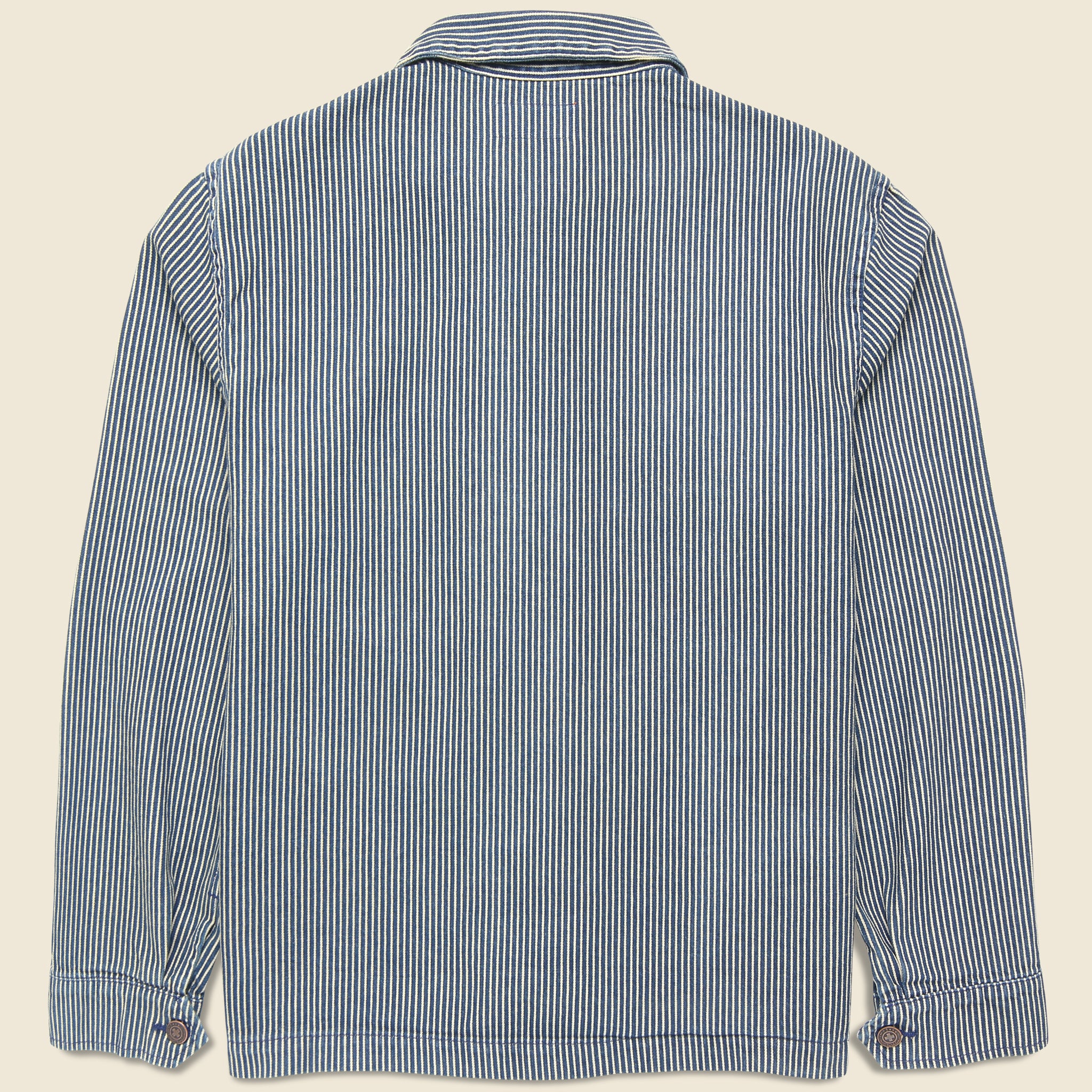 
                          Utility Coat - Hickory Stripe - Imogene + Willie - STAG Provisions - Outerwear - Coat / Jacket
                        