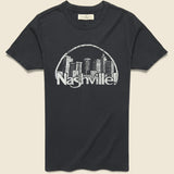 Nashville Skyline Tee - Black - Imogene + Willie - STAG Provisions - Tops - S/S Tee - Graphic