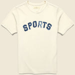 Sports Tee - Vintage White - Imogene + Willie - STAG Provisions - Tops - S/S Tee - Graphic