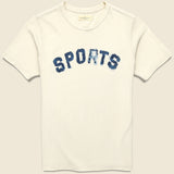 Sports Tee - Vintage White - Imogene + Willie - STAG Provisions - Tops - S/S Tee - Graphic