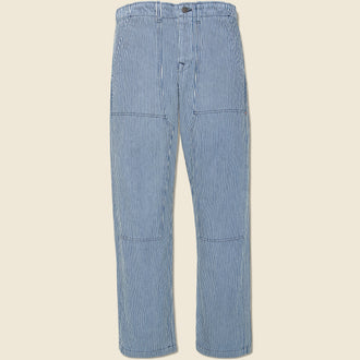 Hencye Work Pant - Hickory Stripe