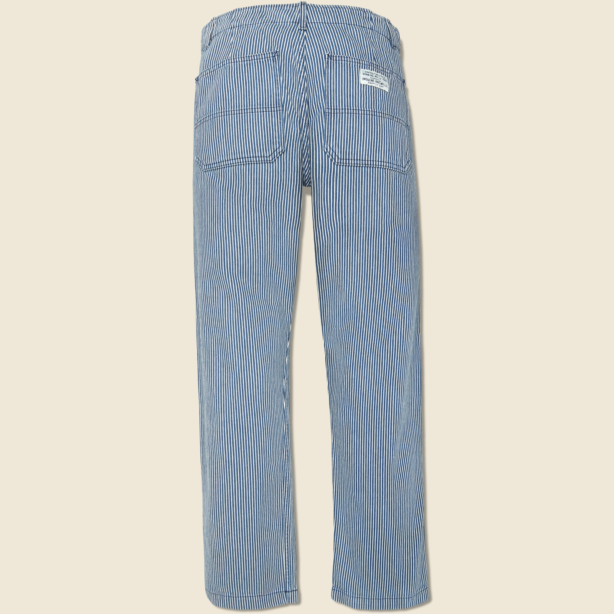 
                          Hencye Work Pant - Hickory Stripe
                        