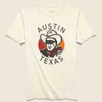 Austin Lone Ranger Tee - Vintage White - Imogene + Willie - STAG Provisions - Tops - S/S Tee - Graphic