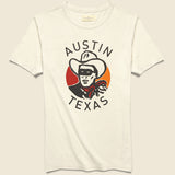 Austin Lone Ranger Tee - Vintage White - Imogene + Willie - STAG Provisions - Tops - S/S Tee - Graphic