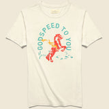 Godspeed Tee - Vintage White - Imogene + Willie - STAG Provisions - Tops - S/S Tee - Graphic