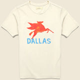 Dallas Pegasus Tee - Vintage White - Imogene + Willie - STAG Provisions - Tops - S/S Tee - Graphic