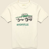 Nashville Truck Tee - Vintage White - Imogene + Willie - STAG Provisions - Tops - S/S Tee - Graphic