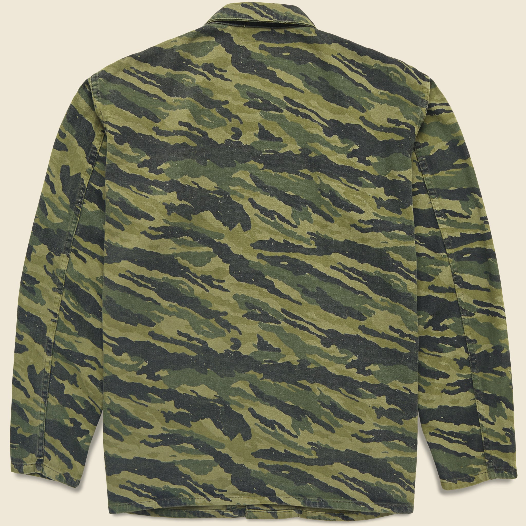 
                          Fatigue Jacket - Camo Brushstroke - Imogene + Willie - STAG Provisions - Outerwear - Shirt Jacket
                        
