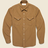 Hayes Pearl Snap Shirt - Whisper - Imogene + Willie - STAG Provisions - Tops - L/S Woven - Solid