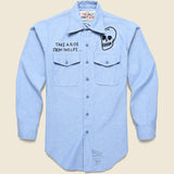 Live Slow Die Old Shirt - Jolly Knot Club - STAG Provisions - Tops - L/S Woven - Other Pattern