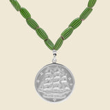 Sterling Silver Ship Necklace - Jolly Knot Club - STAG Provisions - Accessories - Necklaces