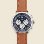 Avigator Meca-Quartz Chronograph Watch - Navy/Brown/White - Jack Mason - STAG Provisions - Accessories - Watches