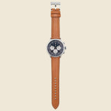 Avigator Meca-Quartz Chronograph Watch - Navy/Brown/White - Jack Mason - STAG Provisions - Accessories - Watches