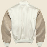 Smooth Jersey KOCHI & ZEPHYR Track JKT - Beige - Kapital - STAG Provisions - Outerwear - Coat / Jacket