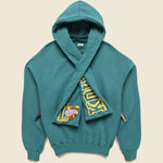30/-Napped Lining SWT KESA Parka (KOUNTRY) - Turquoise - Kapital - STAG Provisions - Outerwear - Coat / Jacket
