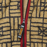 FOLK DOMINO Fleece Zip Blouson - Beige - Kapital - STAG Provisions - Outerwear - Coat / Jacket