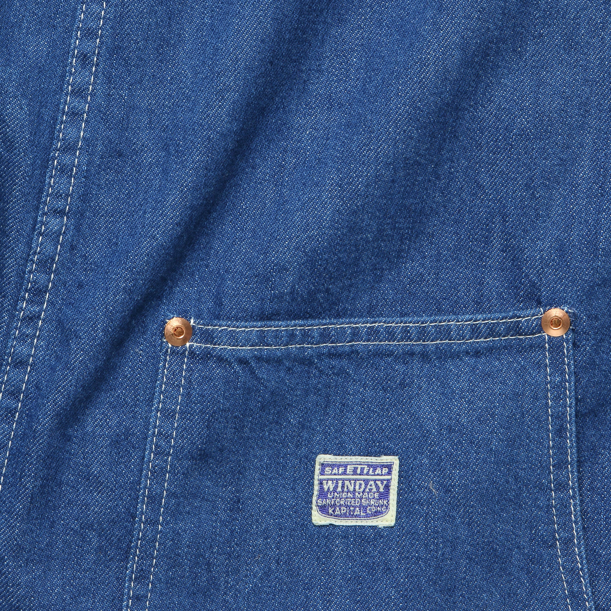 11.5oz Denim SMITH Overall - Indigo - Kapital - STAG Provisions - Pants - Jumpsuit