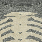 Bone Gandrelle Big Crew Sweater - Charcoal - Kapital - STAG Provisions - Tops - Fleece / Sweatshirt