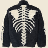 Bone Boa Fleece Blouson - Black - Kapital - STAG Provisions - Outerwear - Coat / Jacket