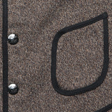 Beach Knit Sweater Vest - Charcoal - Kapital - STAG Provisions - Outerwear - Vest