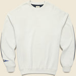 2 Tones Remake Big Sweatshirt - Ecru/Black - Kapital - STAG Provisions - Tops - Fleece / Sweatshirt